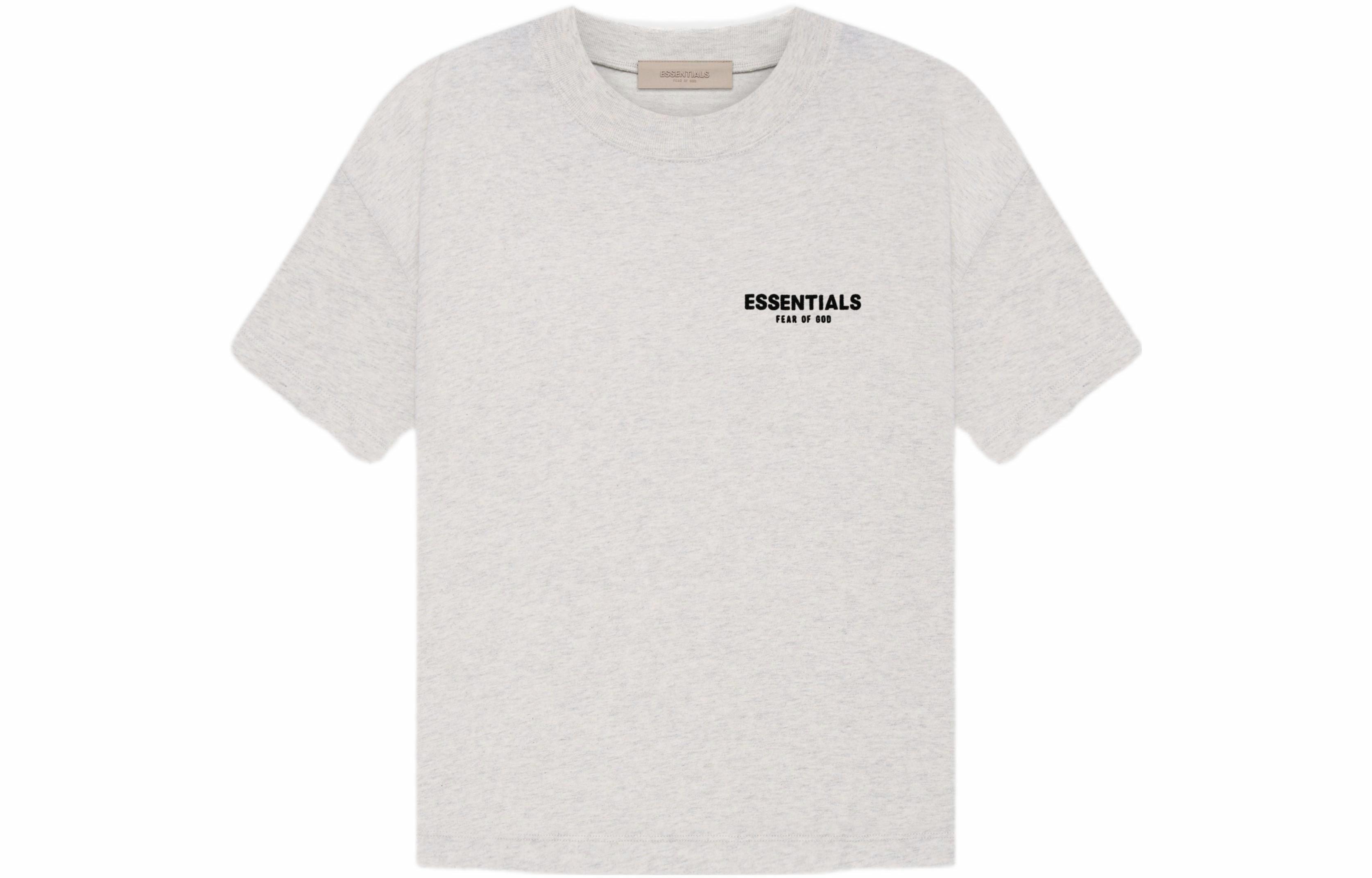 Мужская футболка Fear of God Essentials SS22 Tee (светло-овсяная)