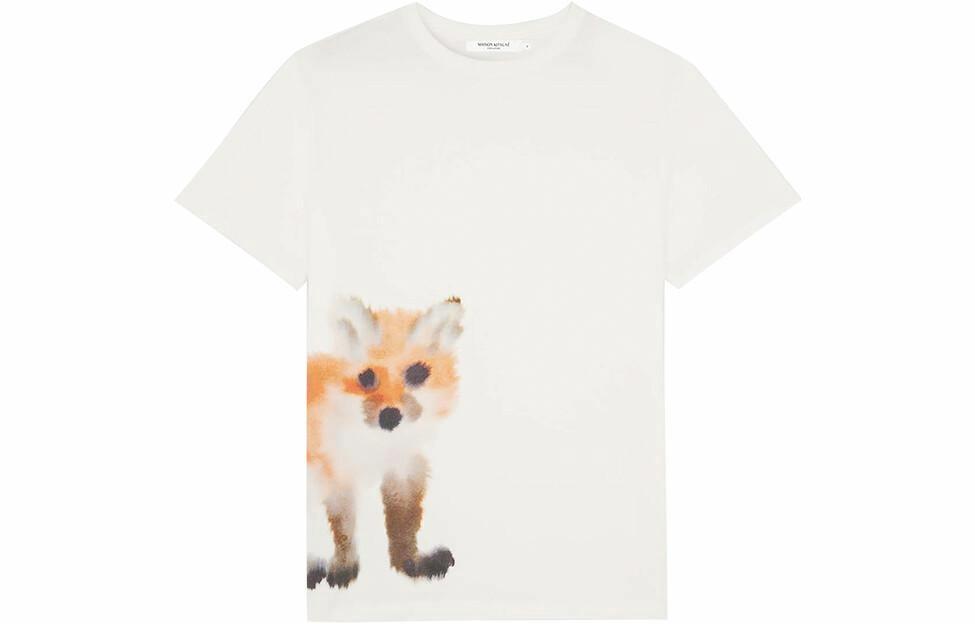 Футболка Maison Maison Kitsune SS23 T (белый)