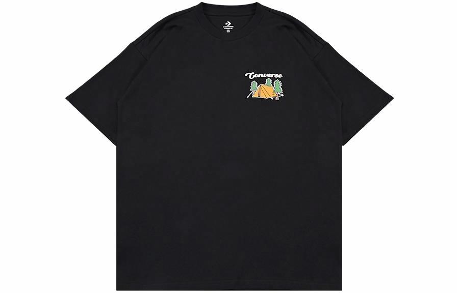 Мужская футболка Converse Cartoon Print (черная)