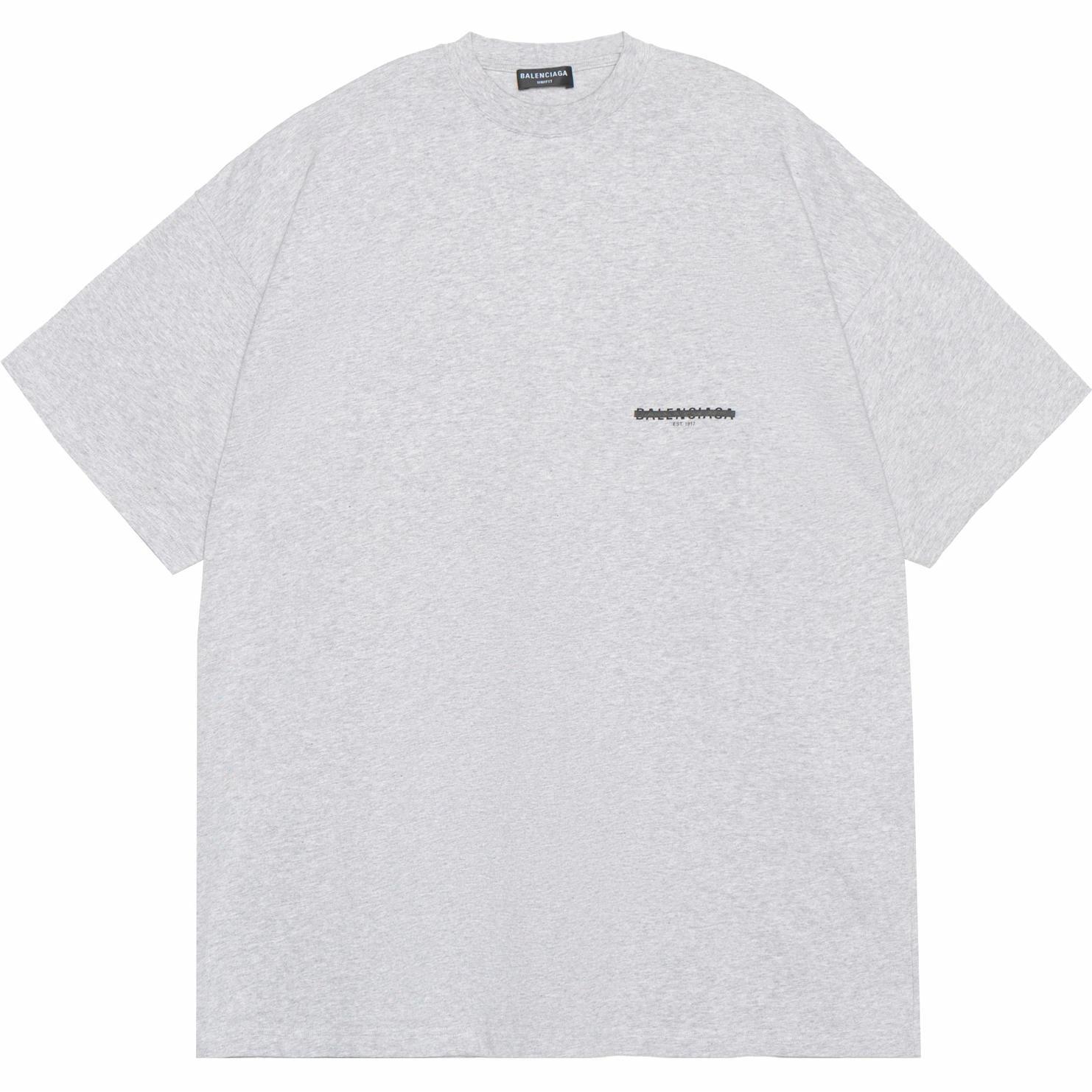 Мужская футболка Balenciaga FW22 (серая)