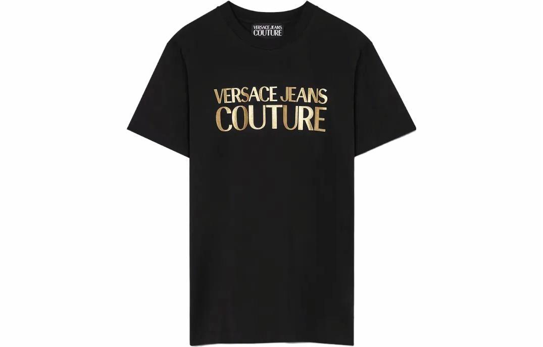 Мужская футболка Versace Jeans Couture (черная)