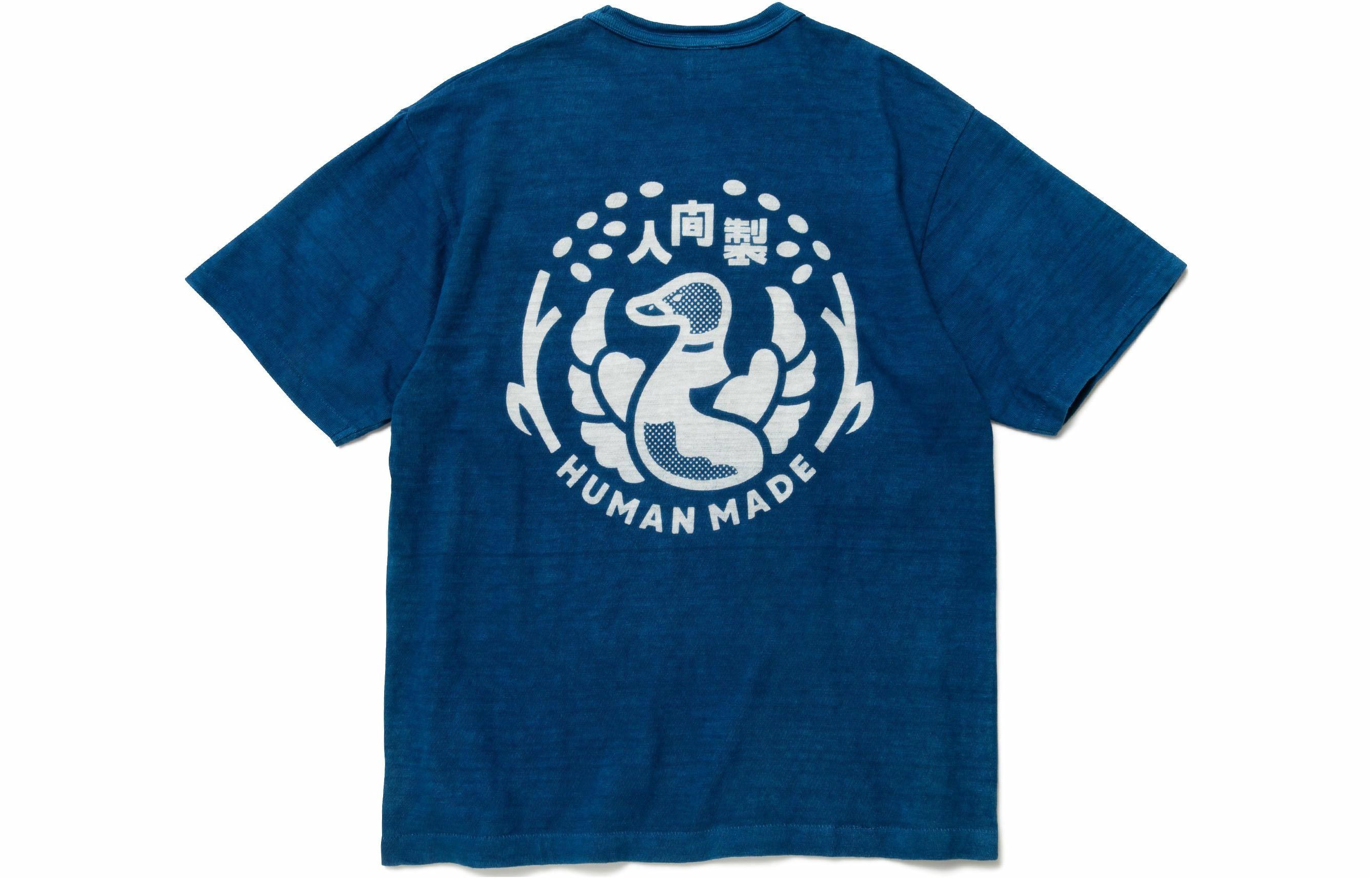 Футболка Human Made (синяя)