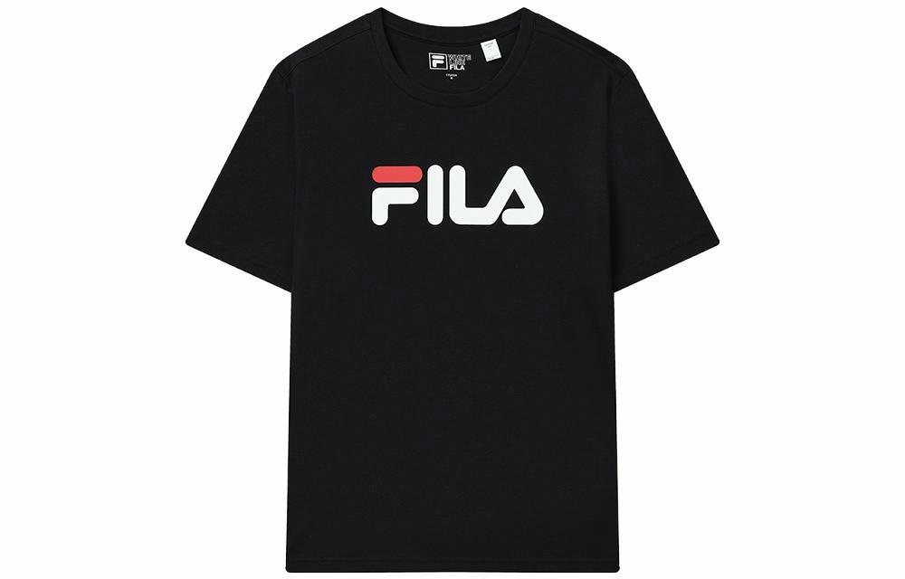 Футболка Fila С логотипом (черная)