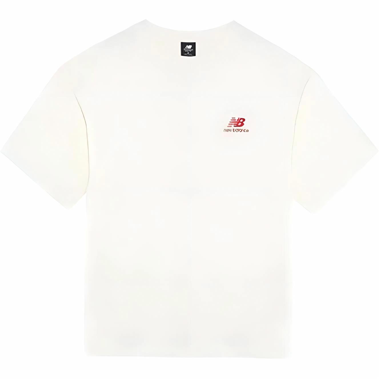 Мужская футболка New Balance Cartoon Tee (молочная)