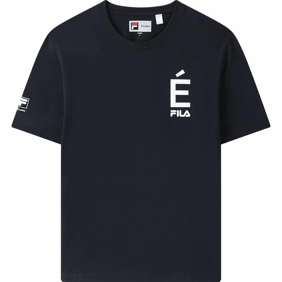 Мужская футболка Fila x Études (синяя)