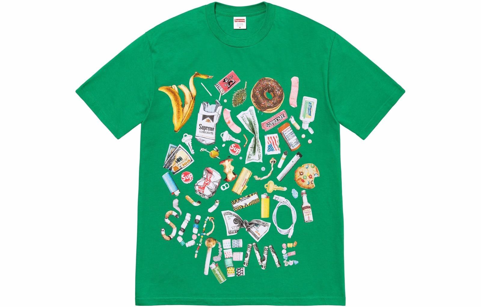Футболка Supreme TRASH TEE (черная)