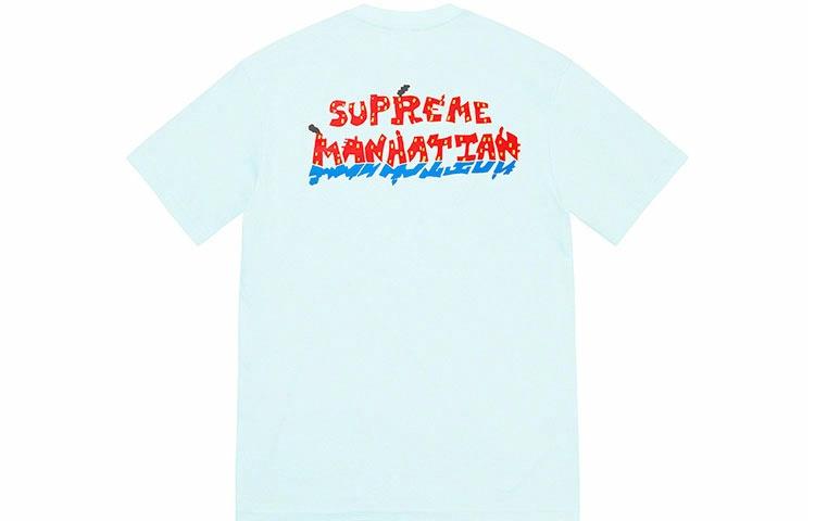 Футболка Supreme SS22 Week 19 Manhattan Tee (белая)
