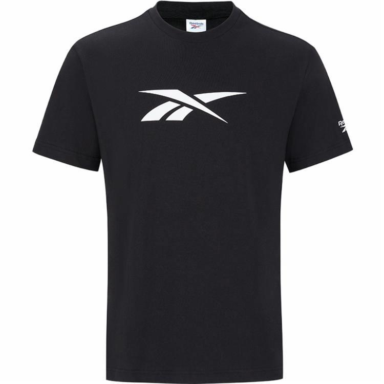 Мужская футболка Reebok С логотипом (черная)