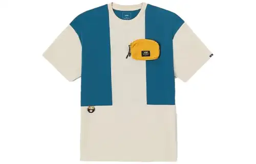 Vans T Shirts Unisex Oat Crew Neck Moderate Straight Fit