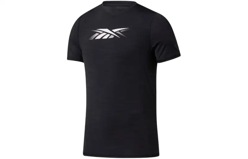 Reebok Tsr Ss Ac Graphic Tee T Shirt Men's Black