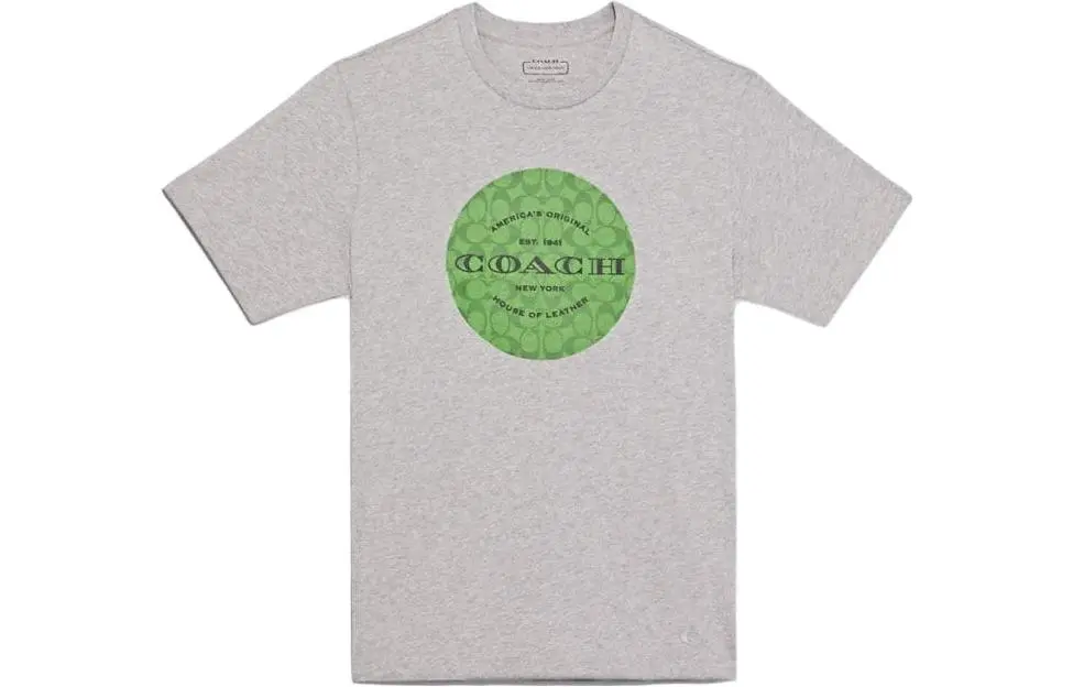 COACH T-Shirts Unisex Crew Neck Moderate