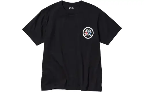 UNIQLO x YINHUN,LIANMINGKUAN SS23 T Shirt Unisex Black
