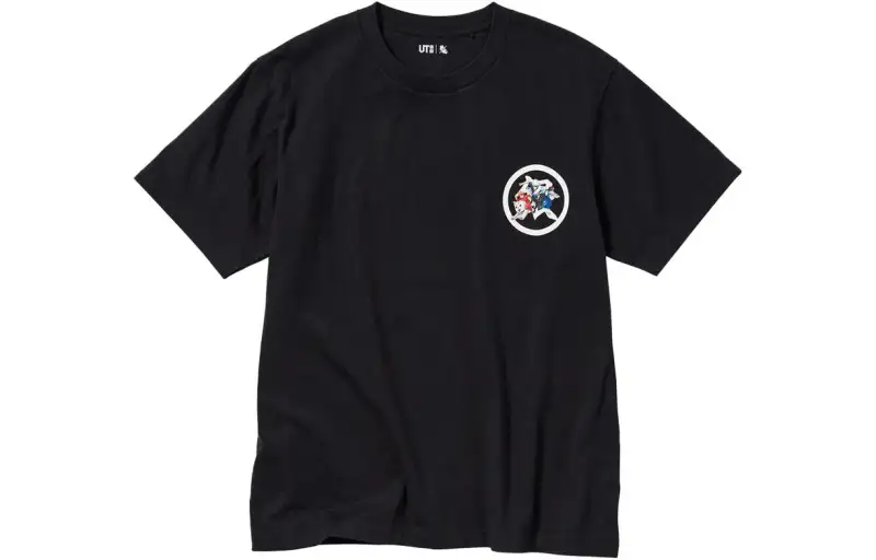 UNIQLO x YINHUN,LIANMINGKUAN SS23 T Shirt Unisex Black