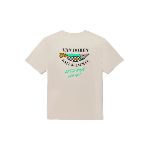Vans T-Shirts Unisex Oat Crew Neck Moderate Straight Fit