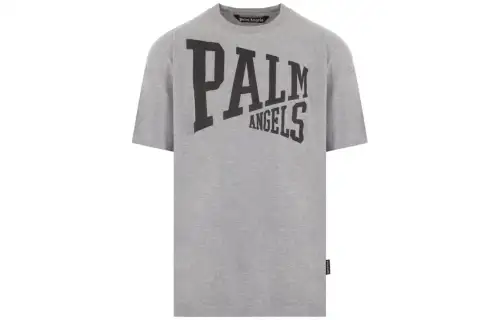 Palm Angels logo-print crew-neck T-shirt