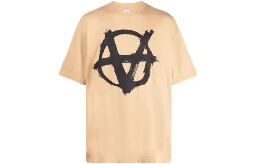 Vetements Reverse Anarchy Cotton T shirt