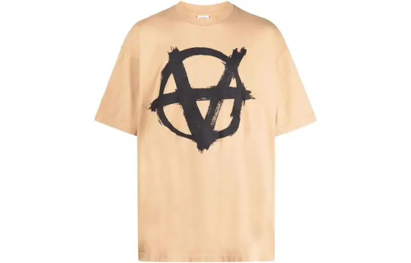 Vetements Reverse Anarchy Cotton T shirt
