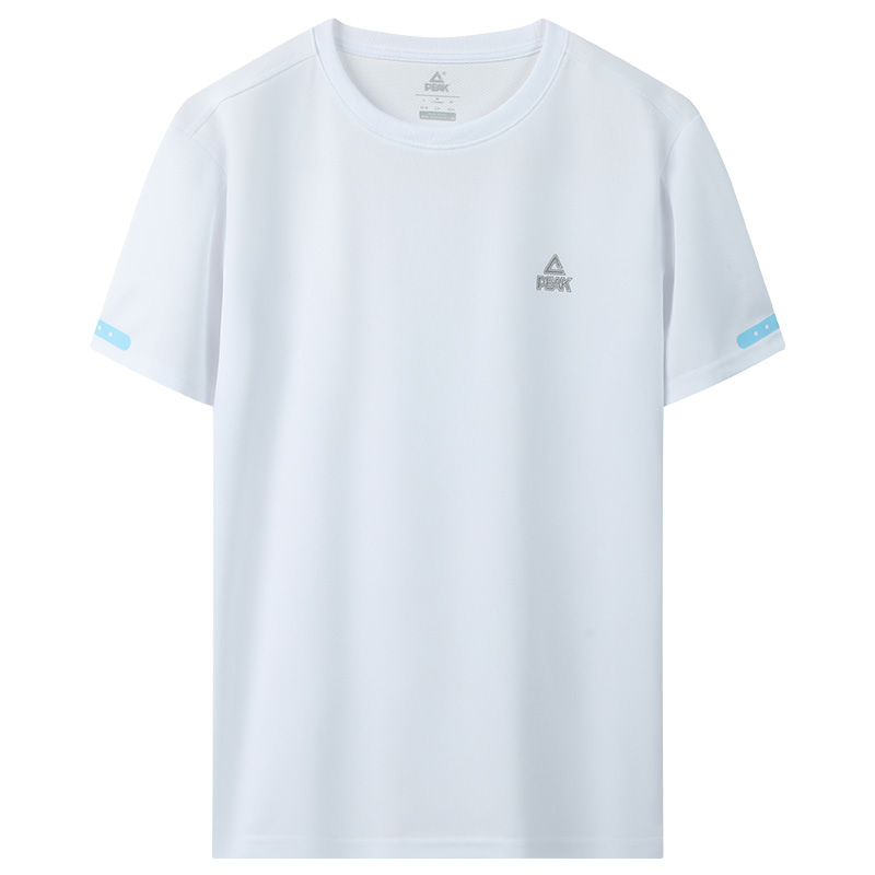 PEAK Running T Shirts Unisex Crew Neck Thin Straight Fit