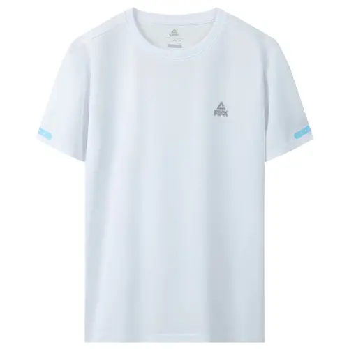 PEAK Running T Shirts Unisex Crew Neck Thin Straight Fit