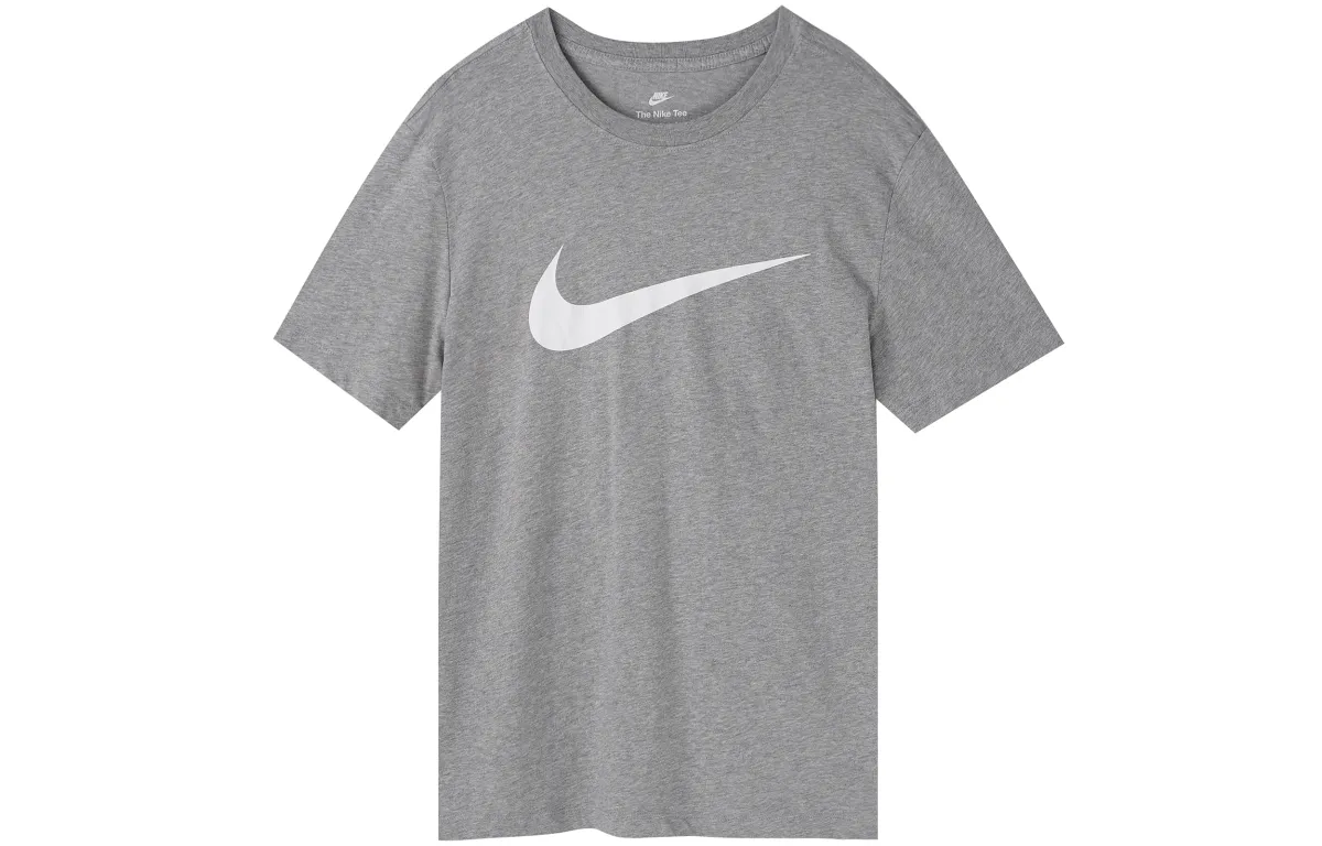 Nike Drop Shoulder Sleeve T-Shirt Men's Gray