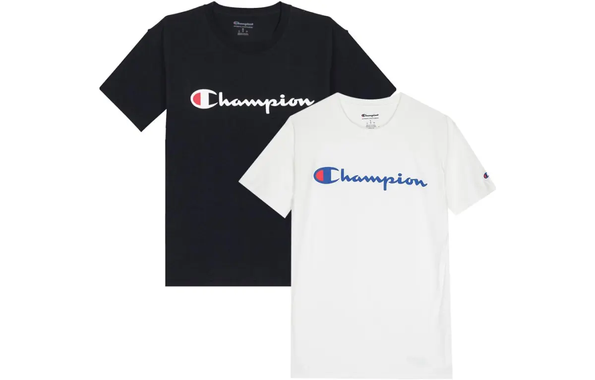 Champion T Shirt Unisex 2 Piece Set