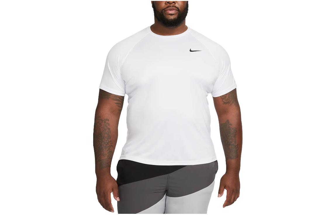 Nike Swim Hydroguard Essential Men's Dri-FIT Uv Short Sleeve Top (Big & Tall)