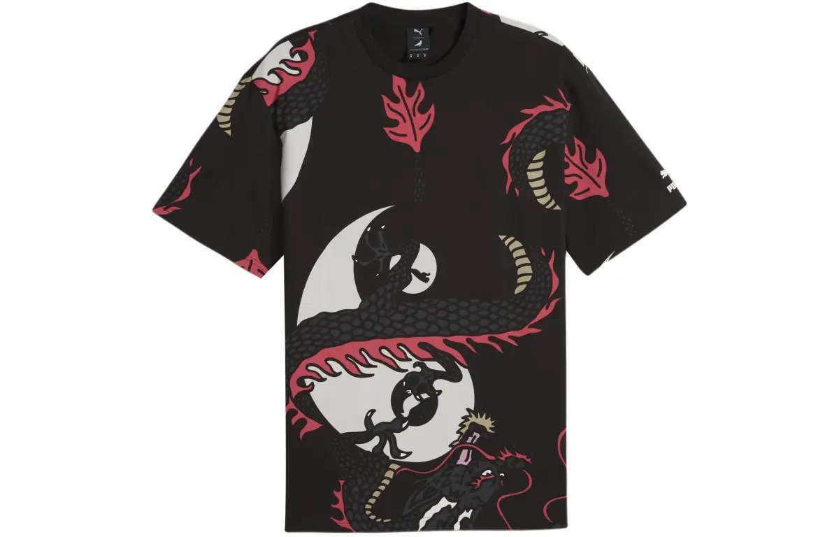 PUMA x STAPLE SS24 T Shirt Men's Black