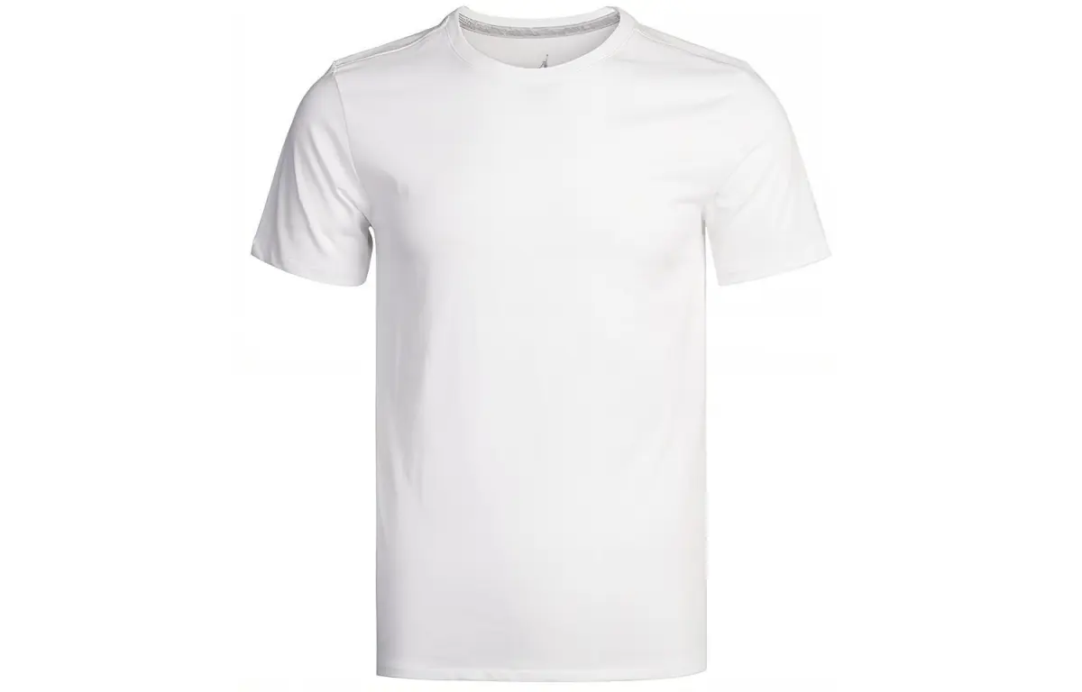 Jordan T-Shirts Men's White Crew Neck Moderate