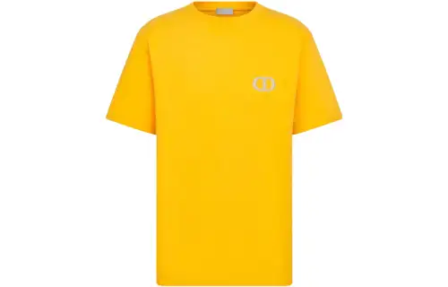 DIOR T Shirt Men's Bright Yellow