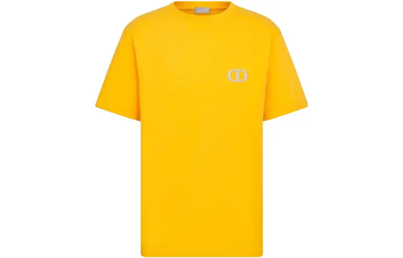 DIOR T Shirt Men's Bright Yellow
