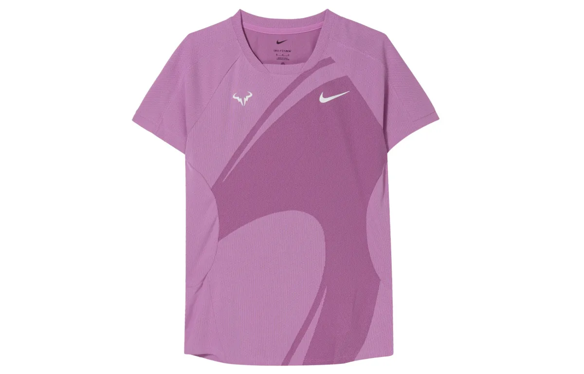 Nike Dri Fit T Shirt Men's Rush Purple Red