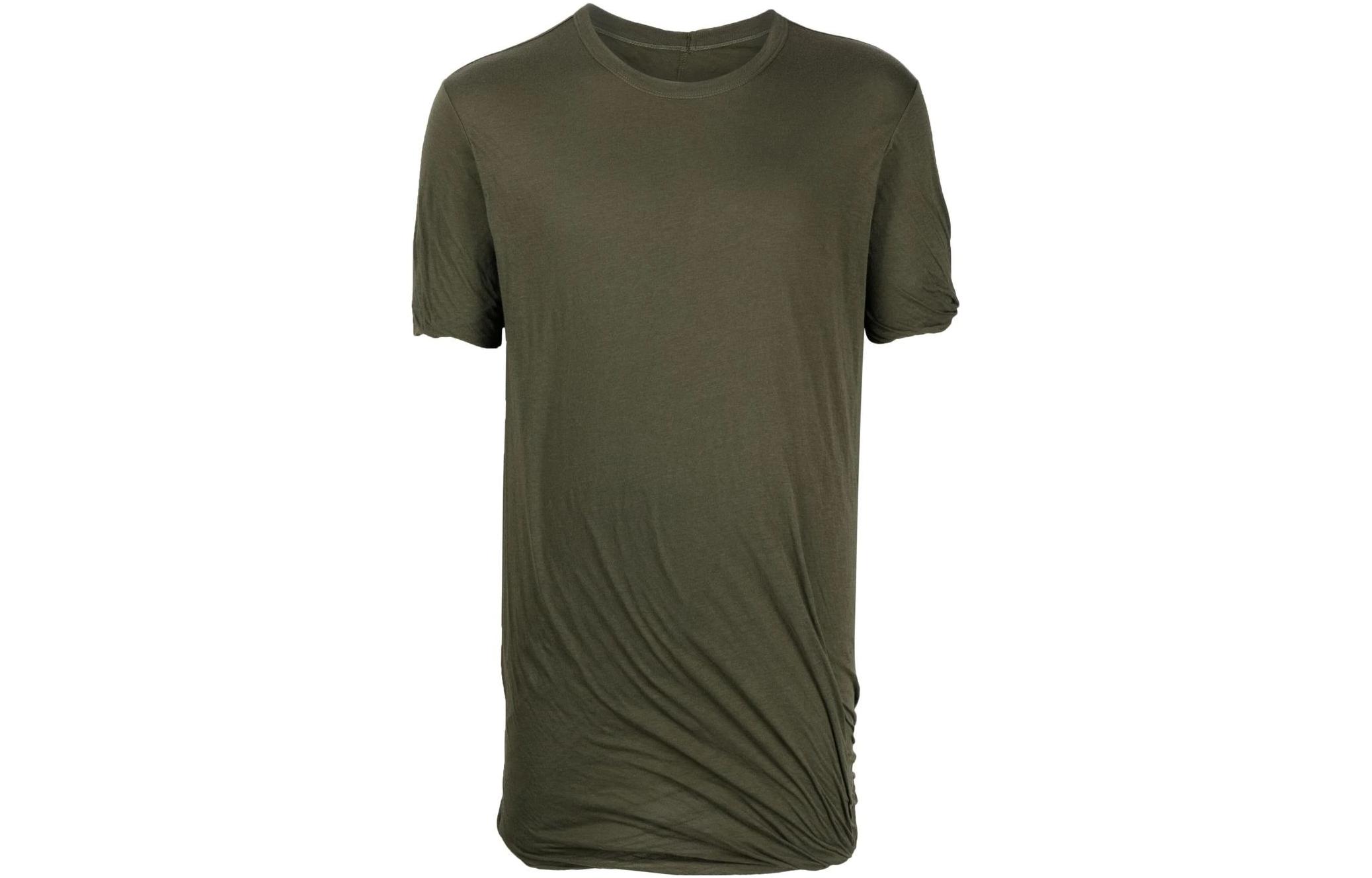 RICK OWENS Double Ss Cotton T shirt