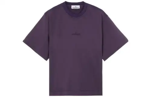 STONE ISLAND HYPE TC T Shirts Men's Ink Blue Crew Neck Moderate Straight Fit