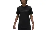 Jordan T Shirts Men's Black Crew Neck Moderate Straight Fit