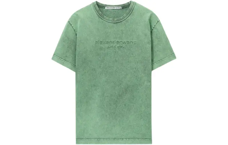 Alexander Wang Crewneck Short Sleeved T Shirt