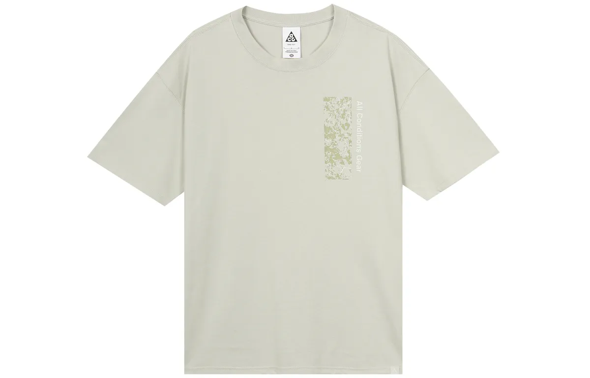 Nike ACG T Shirt Men's Light Iron Ore Gray