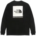 THE NORTH FACE T Shirts Men's Black Crew Neck Moderate Straight Fit