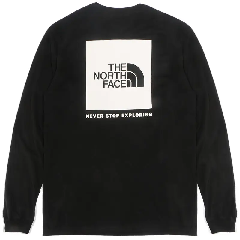 THE NORTH FACE T Shirts Men's Black Crew Neck Moderate Straight Fit
