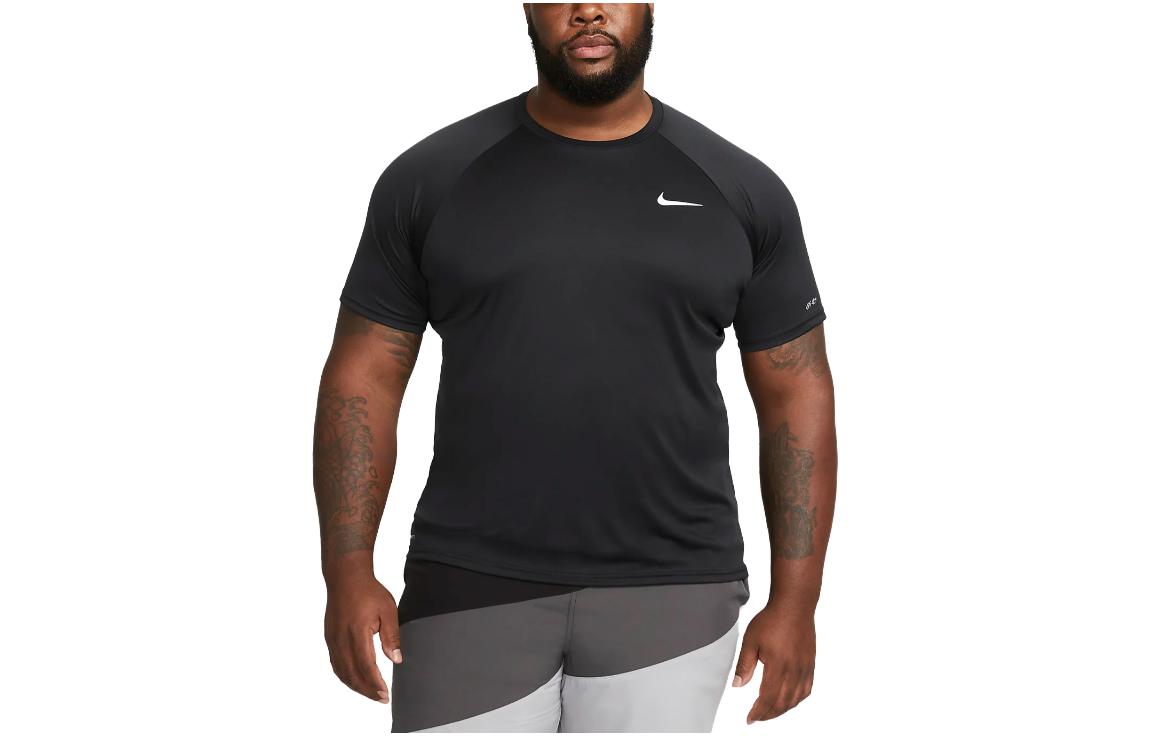 Nike Swim Hydroguard Essential Men's Dri-FIT Uv Short Sleeve Top (Big & Tall)