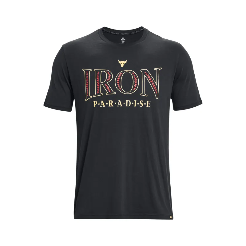 Under Armour Project Rock T Shirt Men's Black