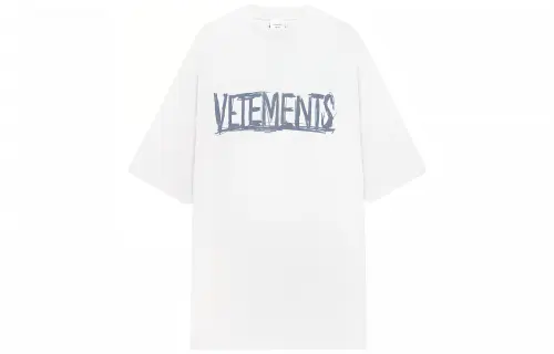 Vetements Graphic-print Cotton T-shirt