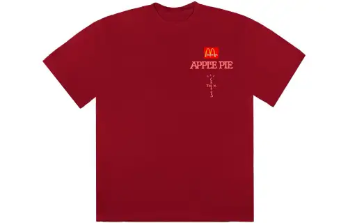 Travis Scott X McDonald's Apple Pie T Shirt