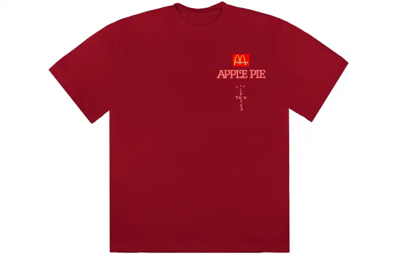 Travis Scott X McDonald's Apple Pie T Shirt