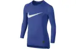 Nike T Shirts Men's Blue Crew Neck Moderate Straight Fit
