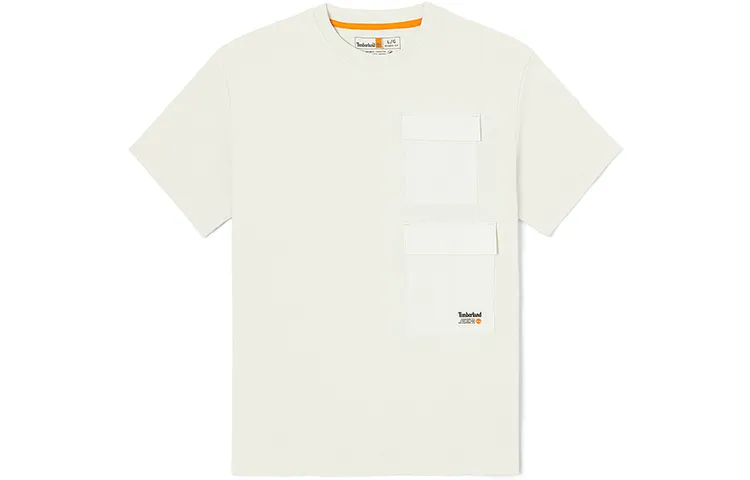 Timberland T Shirt Men's Vintage White