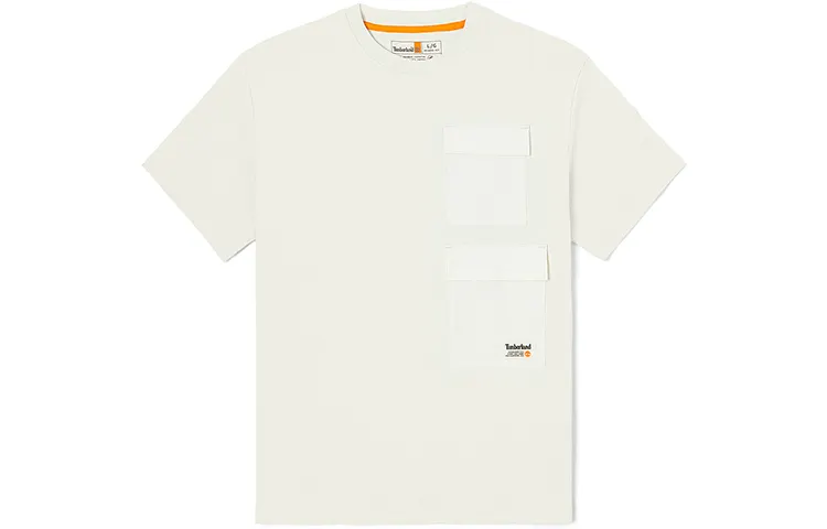 Timberland T Shirt Men's Vintage White