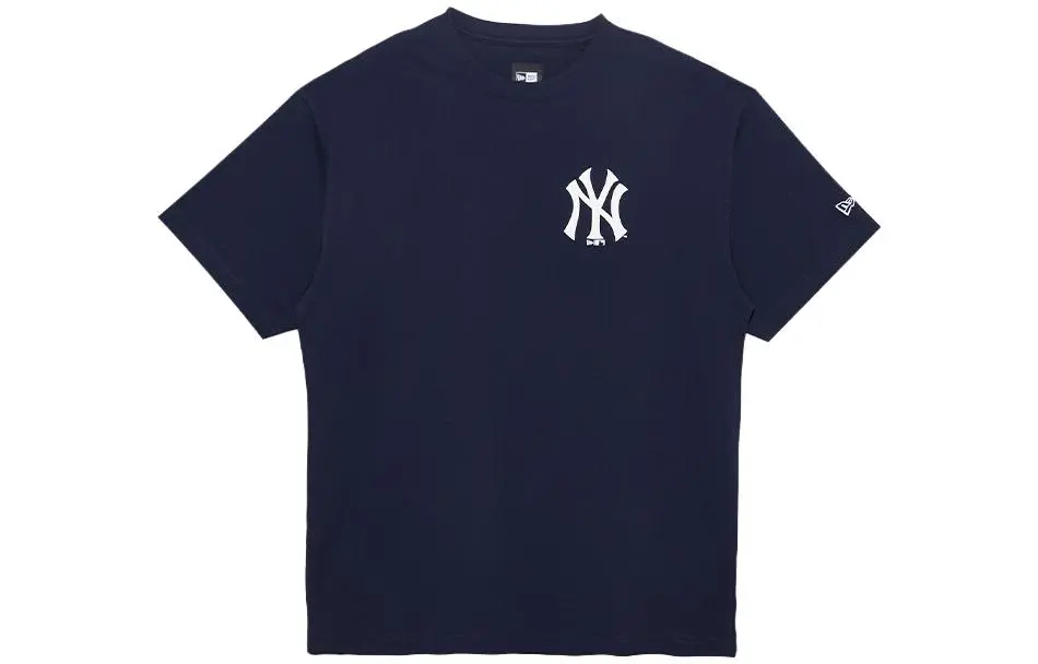 New Era T Shirt Unisex Navy Blue
