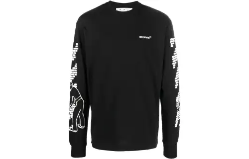 OFF WHITE Bricks Skate L/S T Shirt