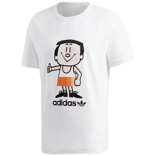 Adidas Originals Trim Dihiti T Shirt Men's White