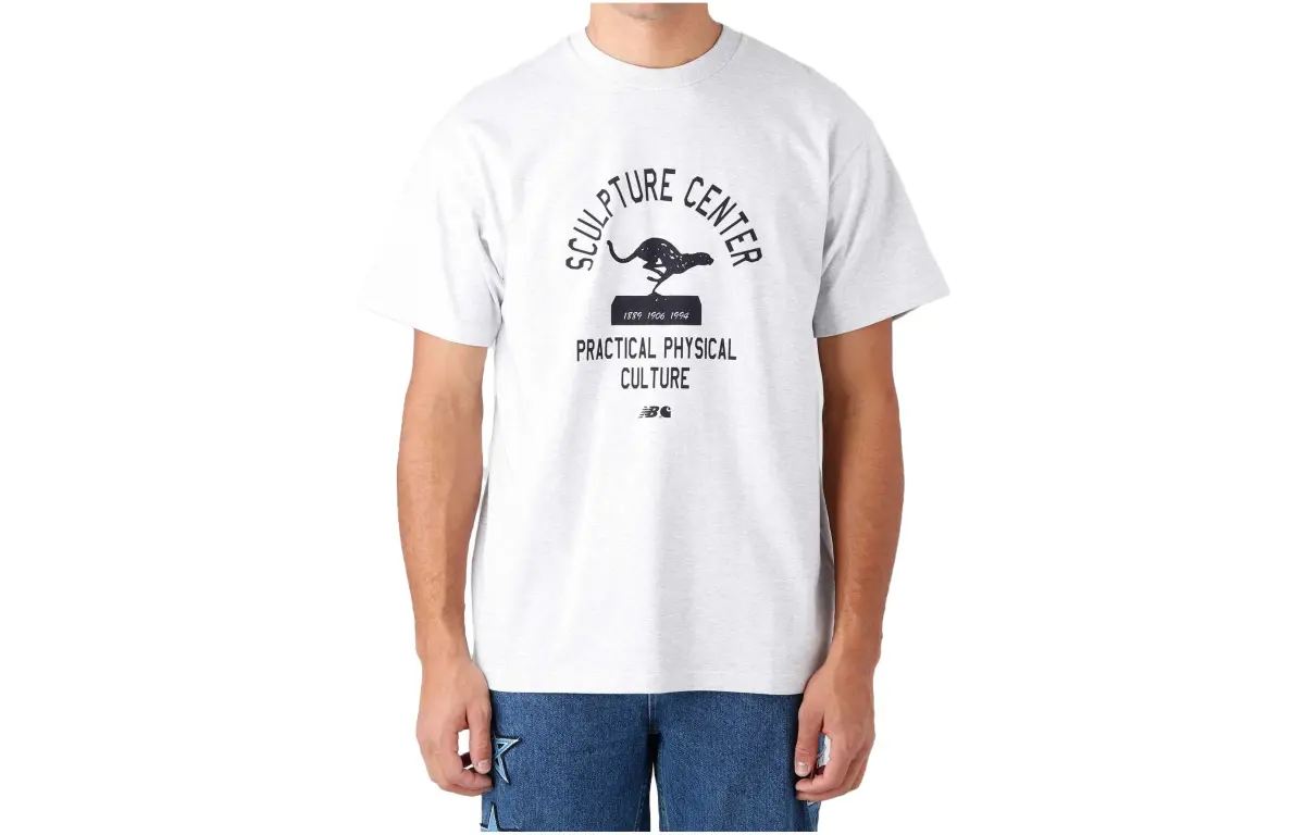 Carhartt WIP T-Shirts Men's Gray Crew Neck Moderate